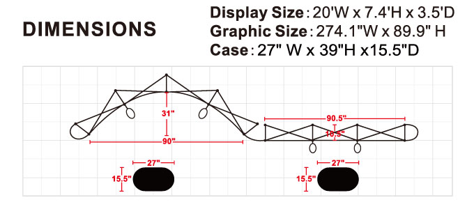 20FT Energy Pop Up Display S20C04 - Image 11